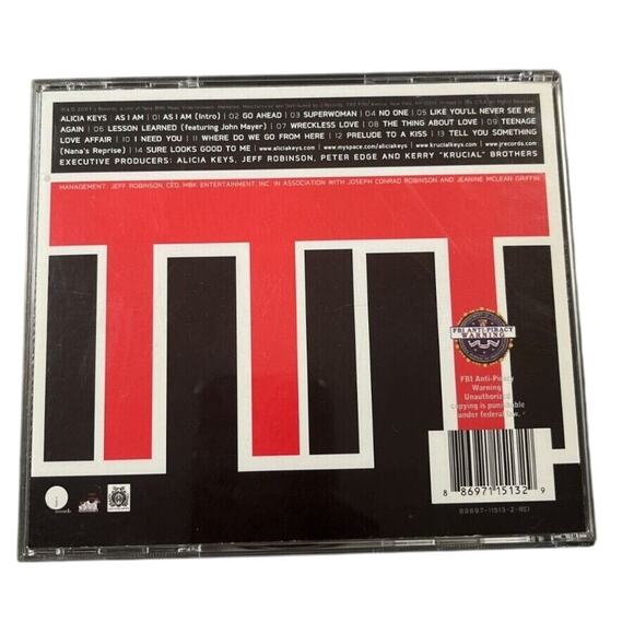 Alicia Keys - As I Am (2007, CD) GOOD - Picture 2 of 4